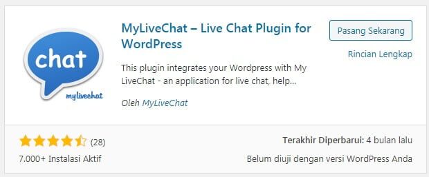 Plugin Chat WordPress