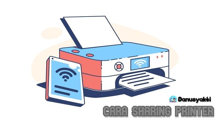 Cara Sharing Printer